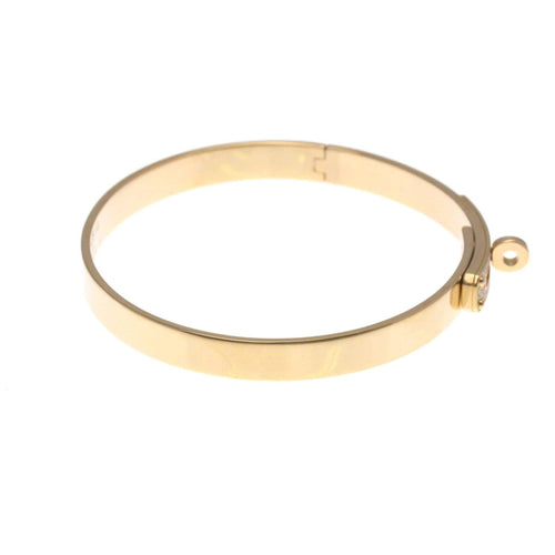 Bracelet Hermès Kelly - Bracelet en or rose 18K et diamants pavés 58 Facettes x5pdyt764e