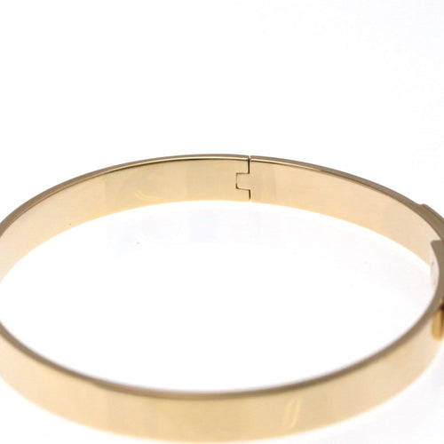 Bracelet Hermès Kelly - Bracelet en or rose 18K et diamants pavés 58 Facettes x5pdyt764e