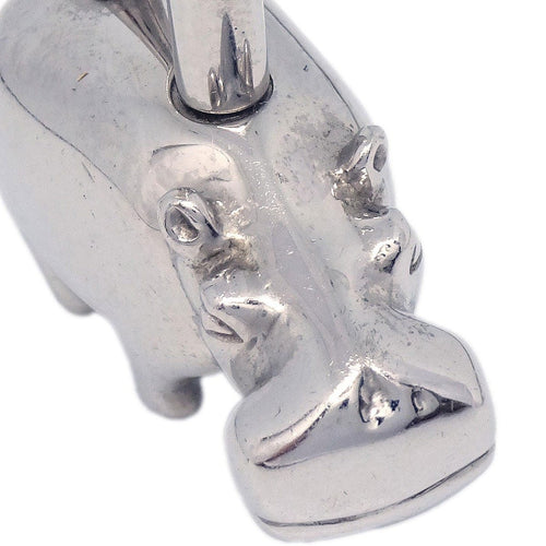 Pendentif Hermès Cadena - Bijou en métal argenté 58 Facettes s6xa6429nd