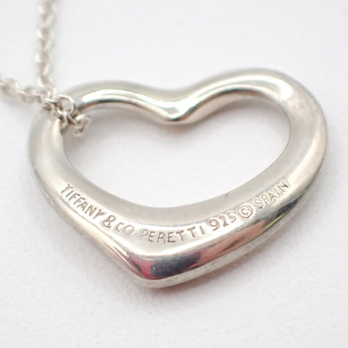 Pendentif Tiffany & Co. Elsa Peretti - Pendentif Open Heart en argent 58 Facettes nko2gx749a