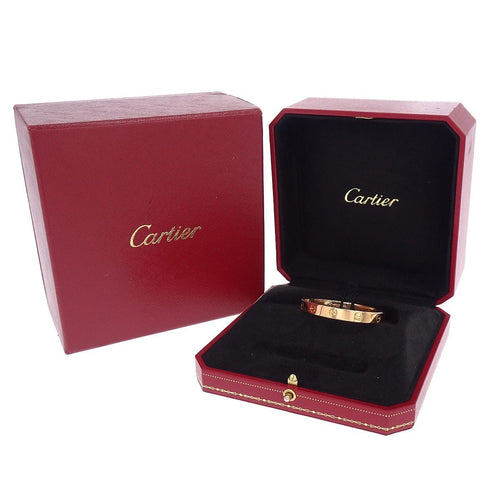 Bracelet Cartier Love - Bijou en or rose 18 carats 58 Facettes l82bhsj29j