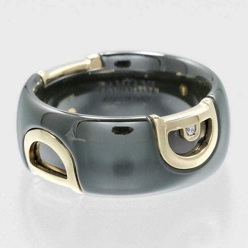 Bague 60 Damiani D Icon - Bague en or blanc, céramique et diamant 58 Facettes o63l21