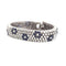 Bracelet Bracelet en diamants et saphirs en or blanc 58 Facettes 222/F 26