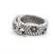 Bracelet Bracelet en diamants et saphirs en or blanc 58 Facettes 222/F 26