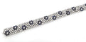 Bracelet Bracelet en diamants et saphirs en or blanc 58 Facettes 222/F 26