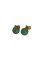 Boucles d'oreilles Boucles d’oreilles - Boules de jade vert en or jaune 18 carats 58 Facettes AB712