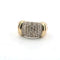 Bague 50 Bague - Diamants en or jaune 18 ct 58 Facettes 223/26 G