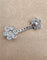 Pendentif Pendentif fleur en or blanc 18 ct et diamants 58 Facettes CV-030
