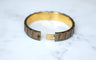Bracelet Bracelet jonc Grande Guerre - cuivre avec diamant taille ancienne 58 Facettes