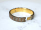 Bracelet Bracelet jonc Grande Guerre - cuivre avec diamant taille ancienne 58 Facettes