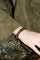 Bracelet Bracelet jonc Grande Guerre - cuivre avec diamant taille ancienne 58 Facettes