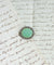 Broche Broche ancienne chrysoprase et diamants en or rose et argent 58 Facettes