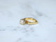 Bague 55 Dinh Van - Bague boule en or jaune 18 carats et diamants 58 Facettes