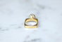 Bague 55 Dinh Van - Bague boule en or jaune 18 carats et diamants 58 Facettes