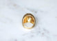 Bague 53 Bague boule Constellation en or rose 18 ct et diamants 58 Facettes