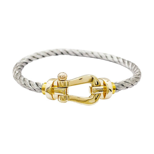 Bracelet Bracelet Fred, "Force 10", or jaune. 58 Facettes 35325