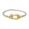 Bracelet Bracelet Fred, "Force 10", or jaune. 58 Facettes 35325