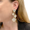 Boucles d'oreilles Boucles d'oreilles Van Cleef & Arpels, "Magic Alhambra", or jaune et nacre. 58 Facettes 35554
