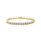 Bracelet Bracelet ligne or jaune et diamants. 58 Facettes 35470