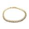 Bracelet Bracelet ligne or jaune et diamants. 58 Facettes 35470