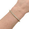 Bracelet Bracelet ligne or jaune et diamants. 58 Facettes 35470