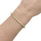 Bracelet Bracelet ligne or jaune et diamants. 58 Facettes 35470