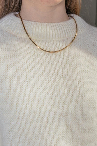 Collier Collier  Maille oméga  Or jaune 58 Facettes 5036032CN