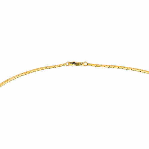 Collier Collier  Maille oméga  Or jaune 58 Facettes 5036032CN
