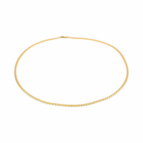 Collier Collier  Maille oméga  Or jaune 58 Facettes 5036032CN