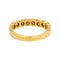 Bague 55 Bague Demi alliance Or jaune Diamant 58 Facettes 5237196CN