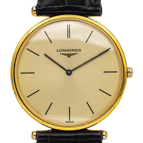 Montre Longines Montre La Grande Classique Plaqué or 58 Facettes 4980090RV