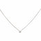 Collier Collier Pendentif Or blanc Diamant 58 Facettes 5237283CN