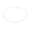 Collier Collier Pendentif Or blanc Diamant 58 Facettes 5237283CN