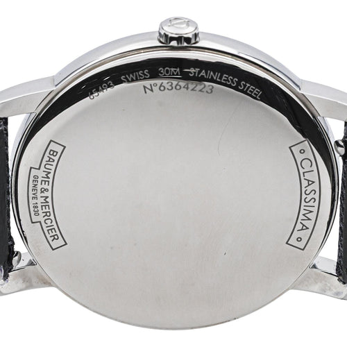 Montre Baume & Mercier Montre Classima Acier 58 Facettes 5669240RV