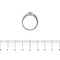 Bague 50 Damiani - Bague fleur en or blanc 18 ct et diamants 58 Facettes 35573