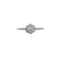 Bague 50 Damiani - Bague fleur en or blanc 18 ct et diamants 58 Facettes 35573