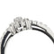 Bague 50 Damiani - Bague fleur en or blanc 18 ct et diamants 58 Facettes 35573