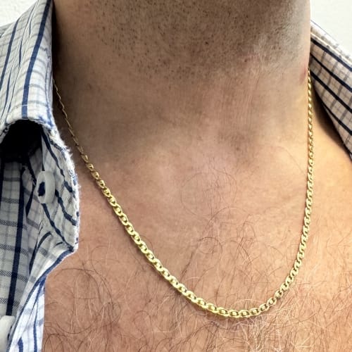 Collier Chini - Collier maille Valentino en or jaune 18 ct 58 Facettes 38181