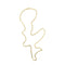 Collier Chini - Collier maille Valentino en or jaune 18 ct 58 Facettes 38181