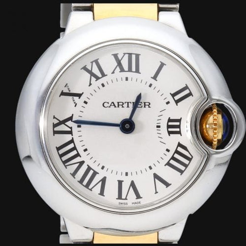 Montre Cartier Montre Ballon Bleu De Cartier 28Mm Quartz 58 Facettes MT45673