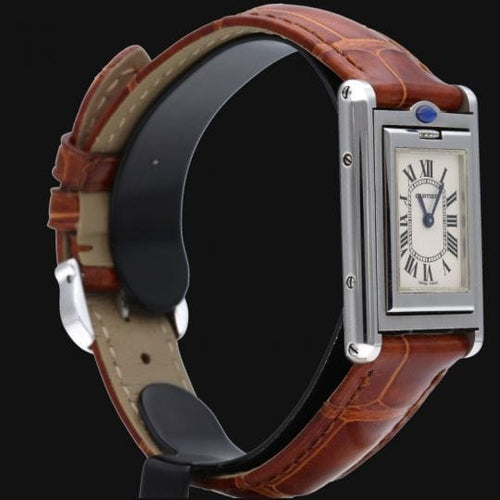 Montre Cartier Montre Tank Basculante 58 Facettes MT45771