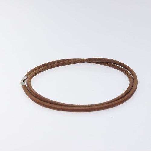 Bracelet Hermès Lanière - Bracelet en cuir marron 58 Facettes l2y0nv