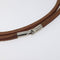 Bracelet Hermès Lanière - Bracelet en cuir marron 58 Facettes l2y0nv