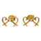 Boucles d'oreilles Tiffany & Co. Paloma Picasso - Double Loving Heart en or jaune et diamants 58 Facettes ws4gm5