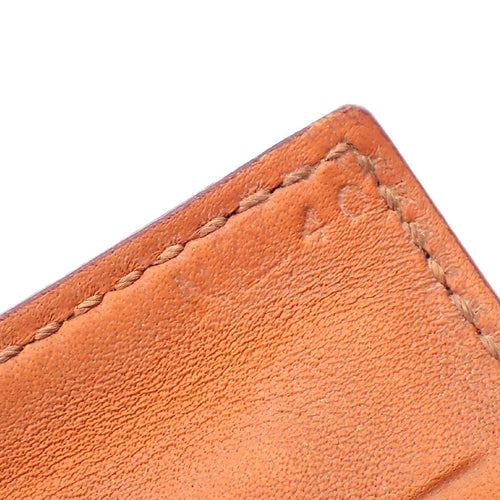 Hermès Collier de Chien - Bracelet en cuir orange