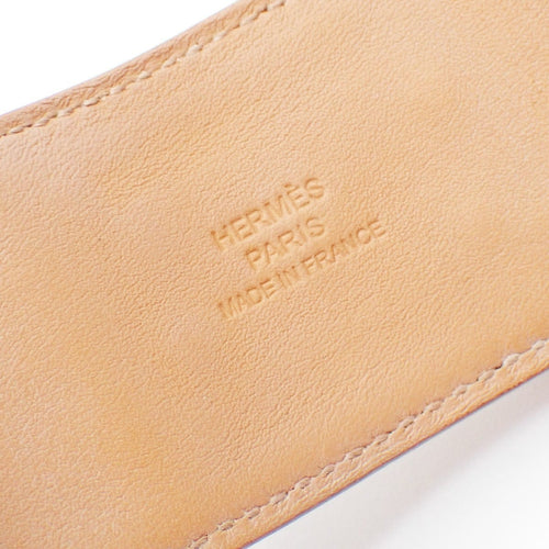 Hermès Collier de Chien - Bracelet en cuir orange