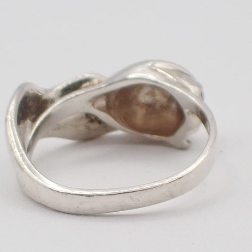 Bague 47 Tiffany & Co. Tulipe - Bague en argent 925 58 Facettes i7bl4qwr5o