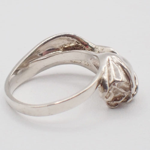 Bague 47 Tiffany & Co. Tulipe - Bague en argent 925 58 Facettes i7bl4qwr5o
