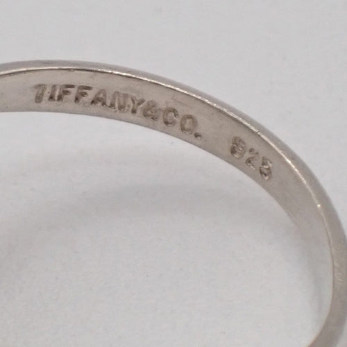 Bague 47 Tiffany & Co. Tulipe - Bague en argent 925 58 Facettes i7bl4qwr5o