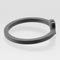 Bracelet Tiffany & Co. T Square - Bracelet en acier noir 58 Facettes b28ars